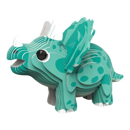 Acunny Dinosaurier-Modellpuzzle, 3D-Puzzles für Kinder | Lernspielzeug Tierpuzzles,3D-Lernpuzzles Dinosaurier-Tiermodell, Kunst und Handwerk für und Mädchen von Acunny