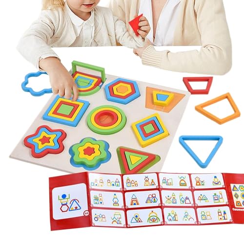 Acunny Formen Puzzle | Puzzles | Geometrische Aktivitäten Lernspiele für Entwicklung Vorschule Kindergarten | Mädchen Acunny Formen Puzzle | Puzzles | Geometrische Aktivitäten Lernspiele für Entwicklung Vorschule Kindergarten | Mädchen von Acunny