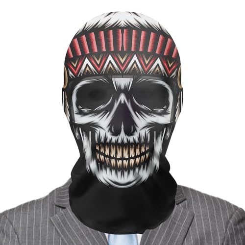 Acunny Gruselige Geistermaske, Halloween Geistermaske, Gruselige Maske Geistermasken aus realistischem Netzgewebe für Erwachsene, atmungsaktive und realistische Geistermaske, gruseliges Kostüm für von Acunny