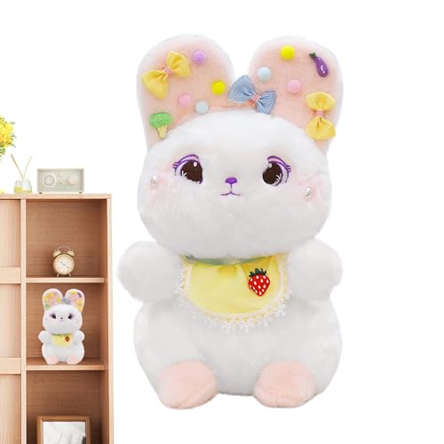 Acunny Hasengefüllter Tier, Plüsch Bunny Doll,Weiches Kaninchenplüschspielzeug süß gefüllte Tier - Fairy Home Decor Kuschelkissen für Baby & Ostern von Acunny