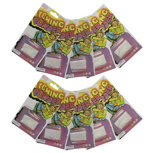 Acunny Juckendes Pulver Gag-Streich Shocking Kit,Prank Stuff Kit,Shocking Gum Packs Streichspielzeug Für Erwachsene Oder Kinder, Halloween-Partyzubehör von Acunny