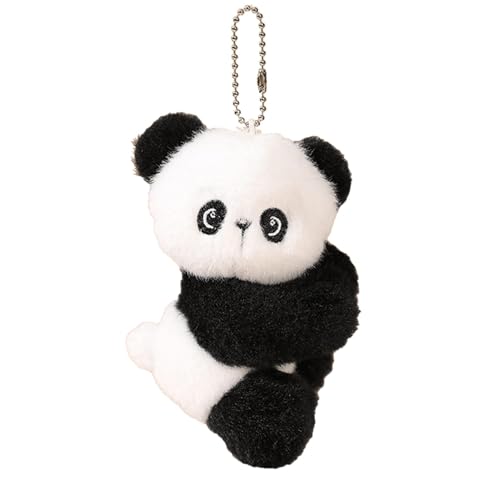 Acunny Kühlschrankmagnete Plüsch, Plüschtiermagnet,Panda -Figur -Schlüsselanhänger - Bequeme Berührung Plüsch Tiere Puppe für Kinder Kinder Mädchen Erwachsene von Acunny