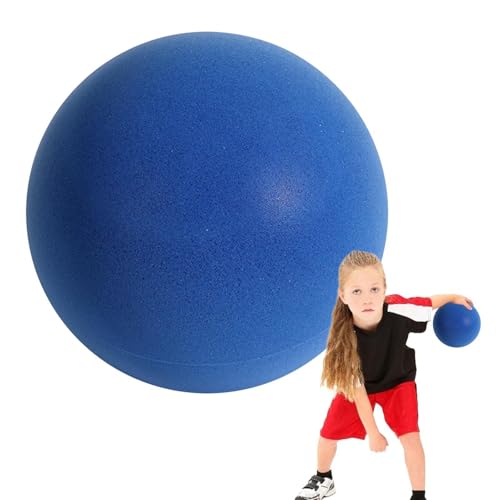 Acunny Leiser Basketball, Leiser Indoor-Trainingsball Mit Korb, Springender Ball Leiser Basketball Lautloser Leise Basketbälle Dribbling Indoor von Acunny