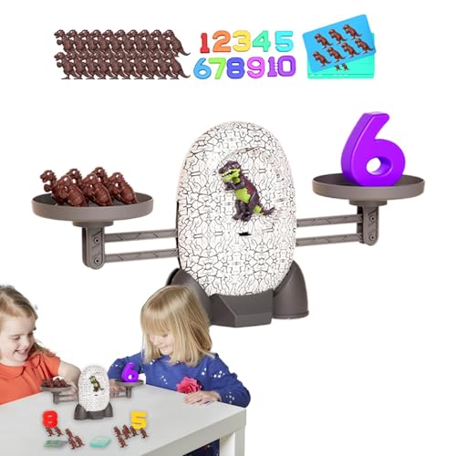 Acunny Math Zahlen Balance Game, Math Balance Toys,Zählen Sie Stapeln und Gleichgewicht zwischen Mathematik -Lernspiel - Fun Vorschullernaktivitäten Tool für Kinder, Familie, Freunde von Acunny