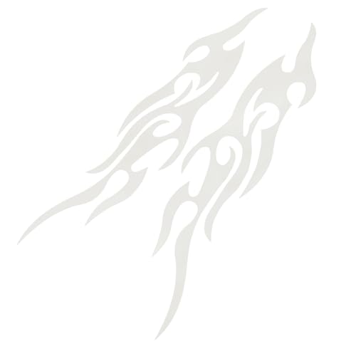 Acunny Motorrad Aufkleber | Flamen Motive - 2 Stück Wetterbeständiges Emblem Für Motorrad Auto Scooter Schneemobil Acunny Motorrad Aufkleber | Flamen Motive - 2 Stück Wetterbeständiges Emblem Für Motorrad Auto Scooter Schneemobil von Acunny