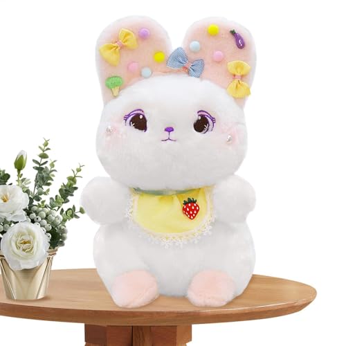 Acunny Plüsch Bunny Puppe, gefüllter Hasenplüsch,Weiches Kaninchenplüschspielzeug süß gefüllte Tier | Fairy Home Decor Kuschelkissen für Baby & Ostern von Acunny