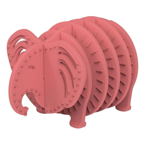 Acunny Puzzlespiel, Silicon Animal Puzzle - Strukturierte ineinandergreifende sensorische Puzzle,Vorschullernaktivität, pädagogische intellektuelle 3D -Versammlung Spielzeug für und Mädchen von Acunny