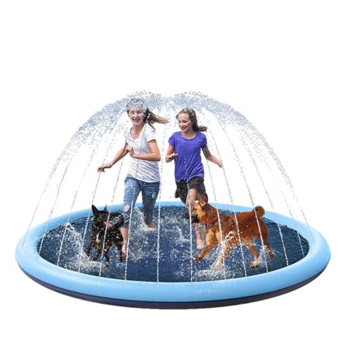 Acunny Sprinkler-Pad für Kinder, Sprinkler-Spielmatte | Kinder-Sprühwasser-Spielmatte | Sprinkler-Sprühmatte zum Spielen im Freien für Kinder im Alter von 4–8 Jahren von Acunny