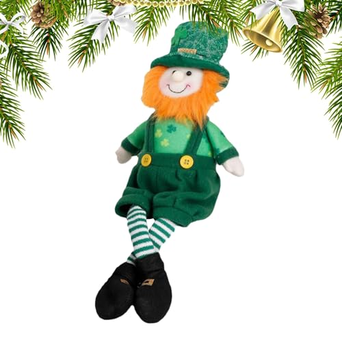 Acunny St. Patrick's Day Plüschtier,St. Patrick's Day Stoffpuppe,Stoffpuppe zum St. Patrick's Day | Leichtes Dekorationswerkzeug für Spielzimmer, Arbeitszimmer, Schlafzimmer, Wohnzimmer, Kinderzimmer von Acunny