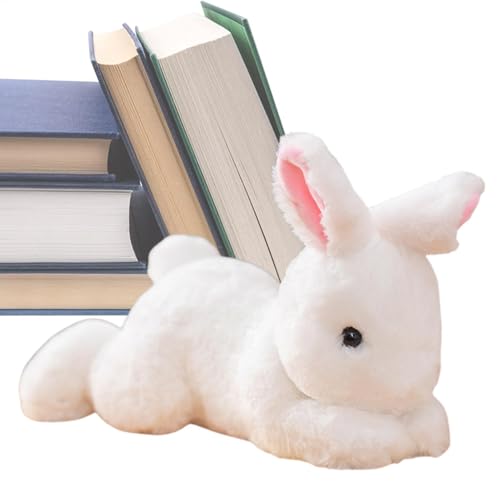 Acunny Stoffed Bunny Plüsch, ausgestopfte Tiere für Mädchen | Entzückende Tier -Stoffpuppe | Kindergartendekor schläen beruhigende Spielzeug, Huggable Kinder Spielzeugzimmerdekoration für Sofa Bett von Acunny