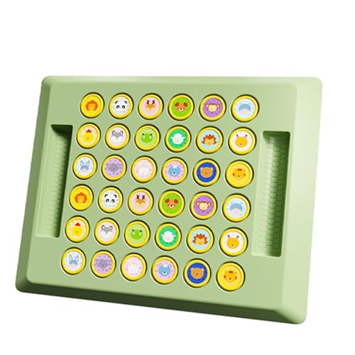 Acunny Tier-Matching-Spiel,Tier-Matching-Spiel für Kinder - Kinder-Tier-Merktafel-Spielzeug,Niedliches Tier-Matching-Spiel, frühes Lernspielzeug für Kinder, pädagogisches Tier-Matching-Spielzeug von Acunny