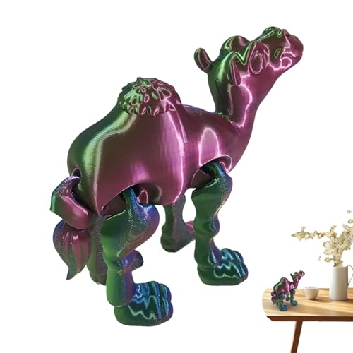 Acunny Tierspielzeugfiguren,Dekorative Tierfiguren,3D-Druck Tierstatue Heimdekoration | Tierskulptur Home Decor Kinderspielzeug für Arbeitsplatz, Spieltisch von Acunny