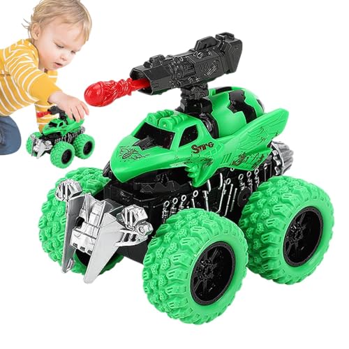 Acunny Ziehen Sie Autospielzeug, Trägheit Push and Go Car Tosos,zurück Reibungsantrieb zurückziehen Trucks | Tragbares Reibungsfahrzeugspielzeug für Familie, Kinder, Mädchen, Kinder, Heimreisen, von Acunny