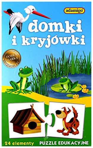 Domki i kryjowki Puzzle edukacyjne von Adamigo