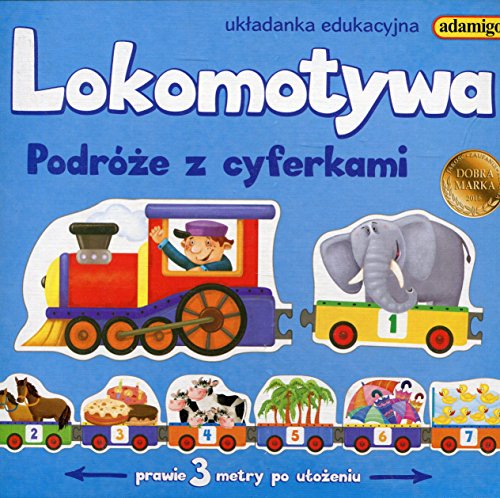 Lokomotywa Podroze Z Cyferkami von Adamigo