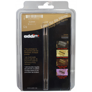 Addi Click Turbo austauschbare Rundstricknadeln Messing 13cm 5,00mm US von Addi