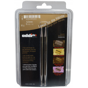 Addi Click Turbo austauschbare Rundstricknadeln Messing 13cm 6,50mm US von Addi