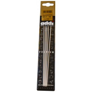 Addi Aluminium Strumpfstricknadeln 15 cm 2,00 mm / 5.9in US0 von Addi