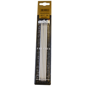 Addi Aluminium Strumpfstricknadeln 15 cm 3,50 mm / 5.9in US4 von Addi