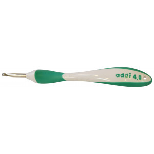 Addi Swing Häkelnadel Aluminium 16cm 4,00mm von Addi