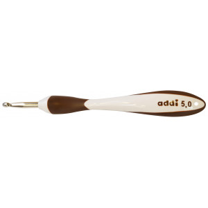 Addi Swing Häkelnadel Aluminium 16cm 5,00mm von Addi