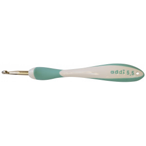 Addi Swing Häkelnadel Aluminium 16cm 5,50mm von Addi