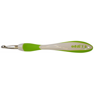 Addi Swing Häkelnadel Aluminium 16cm 7,00mm von Addi