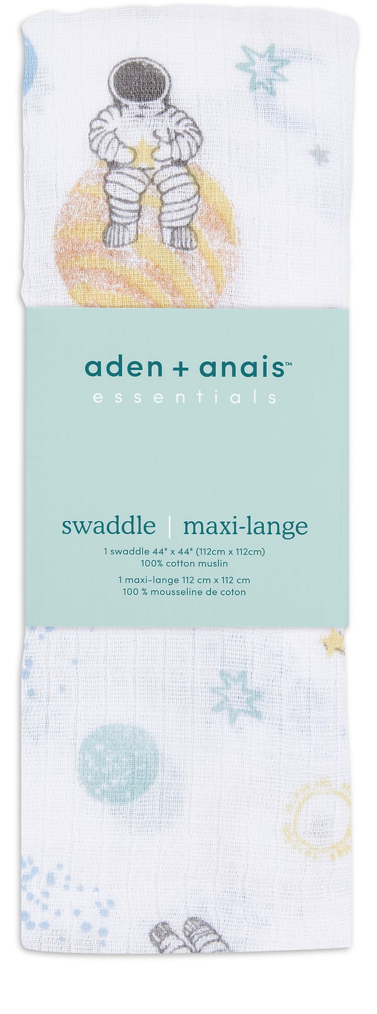 Aden + Anais™ Essentials Musselindecke, Space Explorers von Aden + Anais