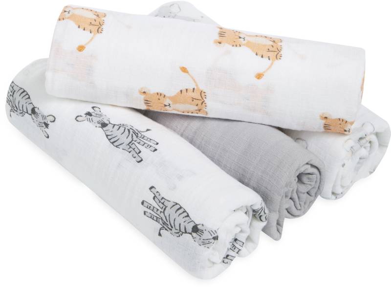 Aden by Aden + Anais Musselindecke Swaddle 4er-Pack von Aden + Anais