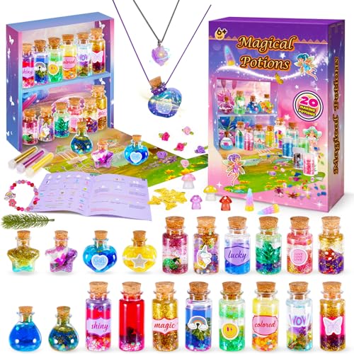 Adeokay Spielzeug ab 6 7 8 9 10 Jahre Mädchen, Magic Zaubertrank Mixies Kreatives Geschenk Mädchen 6 7 8 9 10 Jahre - Bastelset Kinder ab 6-9 Jahre - Basteln Mädchen 7 8 9 10 Jahre von Adeokay