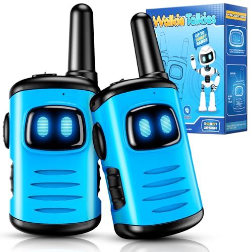 Adeokay Walkie Talkie für Kinder, Geschenk Junge 3 4 5 6 7 8 Jahre Spielzeug ab 3-10 Jahre Junge Weihnachten Geschenke Kinder Spielzeug ab 3-8 Jahre Jungen Geschenkideen für 3-8 Jährige Jungs von Adeokay