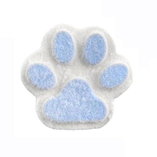 Giant Paw Squishy,Riesiges Squishy-Spielzeug zum Stressabbau,Handgemachtes Squishy-Quetschspielzeug aus Silikon in Form Einer großen Katzenpfote. (Blue) von Adius