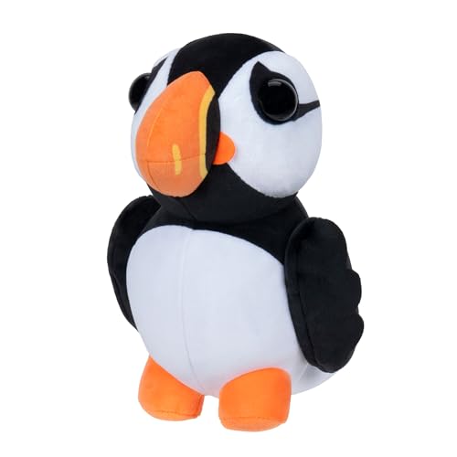 Adopt Me! AME0102-20 cm Plüsch - Puffin, offizielles Plüsch mit Spielcode von Adopt Me!