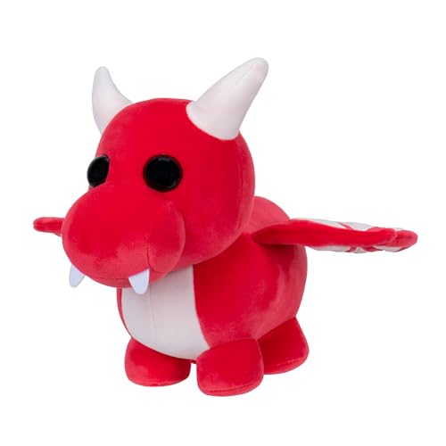 Adopt Me! AME0104-20 cm Plüsch - Dragon, offizielles Plüsch mit Spielcode von Adopt Me!