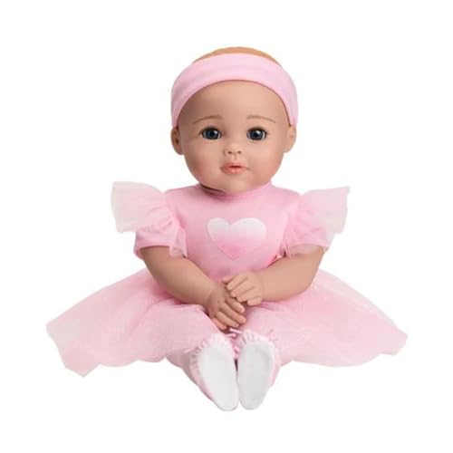 ADORA Ballerina Puppe Aurora 33 cm, mit offenen und geschlossenen Augen von Adora