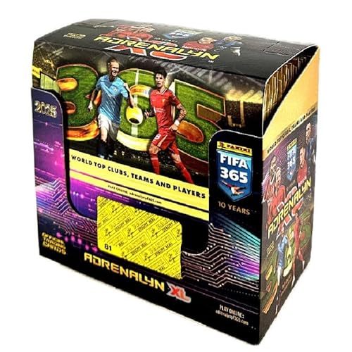 Adrenalyn FIFA 365 2024-2025 Panini 004911box50e Box mit 50 Umschlägen TC Adrenalyn Fifa 365, 2024–2025, Gold, sortiert von Adrenalyn Fifa 365 2024-2025