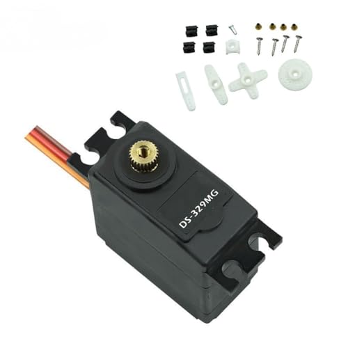 Adririv DS329MG Servo Digital Metal Gear Mini Servo Motor Motor Servo für RC Auto Boot Flugzeug Roboter von Adririv