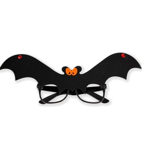 Adrosstoller Gruselige schwarze Fledermaus-Haarteile, Dekoration für Halloween-Nacht und Kostümpartys von Adrosstoller