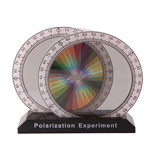 Polarisationslicht-Polarisationsdemonstrator, experimentelles Lehrspielzeug, Physik, optisches Testinstrument, Farbpolarisator von Adrosstoller