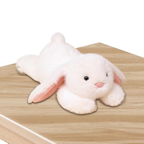 Adsfvs Langer Ohrhase Plüsch, Liegen Kaninchenplüsch | Huggable Bunny Plüsch mit Floppy Ohren - Niedliche realistische kuschelige Tiere Sammlung für Studienzimmer, Wohnzimmerdekoration von Adsfvs