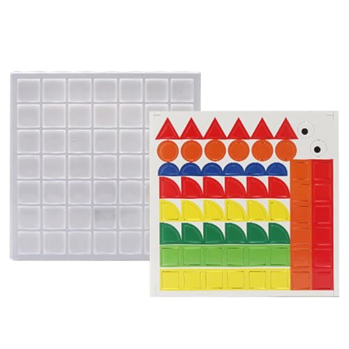 Adsfvs Pädagogische geometrische Blöcke, Blockpuzzlespiel - Lernpuzzle-Spielzeug, klassisches Puzzle-Blockspielzeug - Eltern-Kind-Interaktions-Puzzlespiel für, Mädchen, Kinder, Kinder von Adsfvs