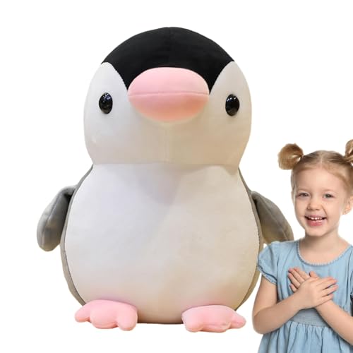 Adsfvs Pinguin Stofftier,Stoffpinguin - 13,7 Zoll süße Puppe - Gemütlicher Schlafbegleiter, weiches Pinguinspielzeug für Auto, Bett, Sofa, Wohnzimmer, Schlafzimmer von Adsfvs