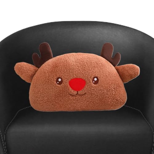 Adsfvs Weihnachtsplüschtiere,Weihnachtsplüsch - Rentier Weihnachtsmann Stofftier,Weihnachtsdekoration, lustiges Dekokissen, weiches Stofftier zum Sammeln, Spielzeug für Tisch, Sofa, Couch von Adsfvs