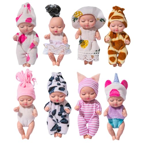 Adsfvs Wiedergeborene Puppen, Dornröschenpuppe | Waschbares Puppenspielzeug für Babys | Schlafende Reborn-Babys-Puppen, Mädchen, realistische Babypuppe, weiches Reborn-Puppen-Set für Kinder im Alter von Adsfvs