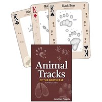 Animal Tracks of the Northeast Playing Cards von Adventure Publications, Incorporated