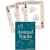 Animal Tracks of California Playing Cards von Adventure Publications