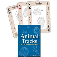 Animal Tracks of the Rocky Mountains Playing Cards von Adventure Publications