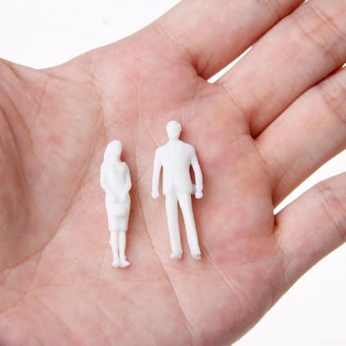 175 Scale Model Miniature Human Figures for Architectural Model Making and Scene Decoration (50Pcs) von Advokingtap