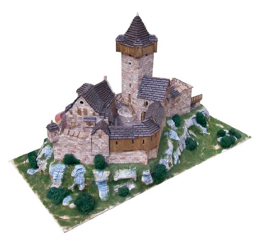 Aedes Ars 1001 Aedes Schloss Falkenstein Modellbausatz, 37 x 26 x 7 cm, merhfarbig, M von Aedes Ars