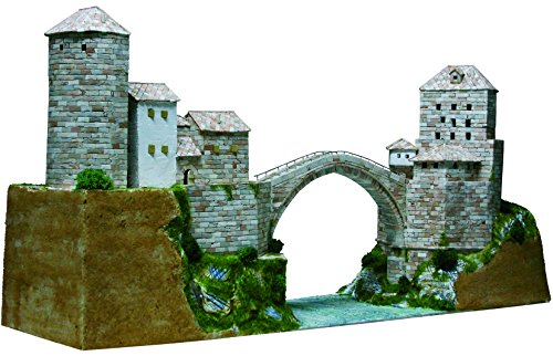 Asiatische aedes1204 37 x 26 x 7 cm Mostar Bridge Model Kit von Aedes Ars